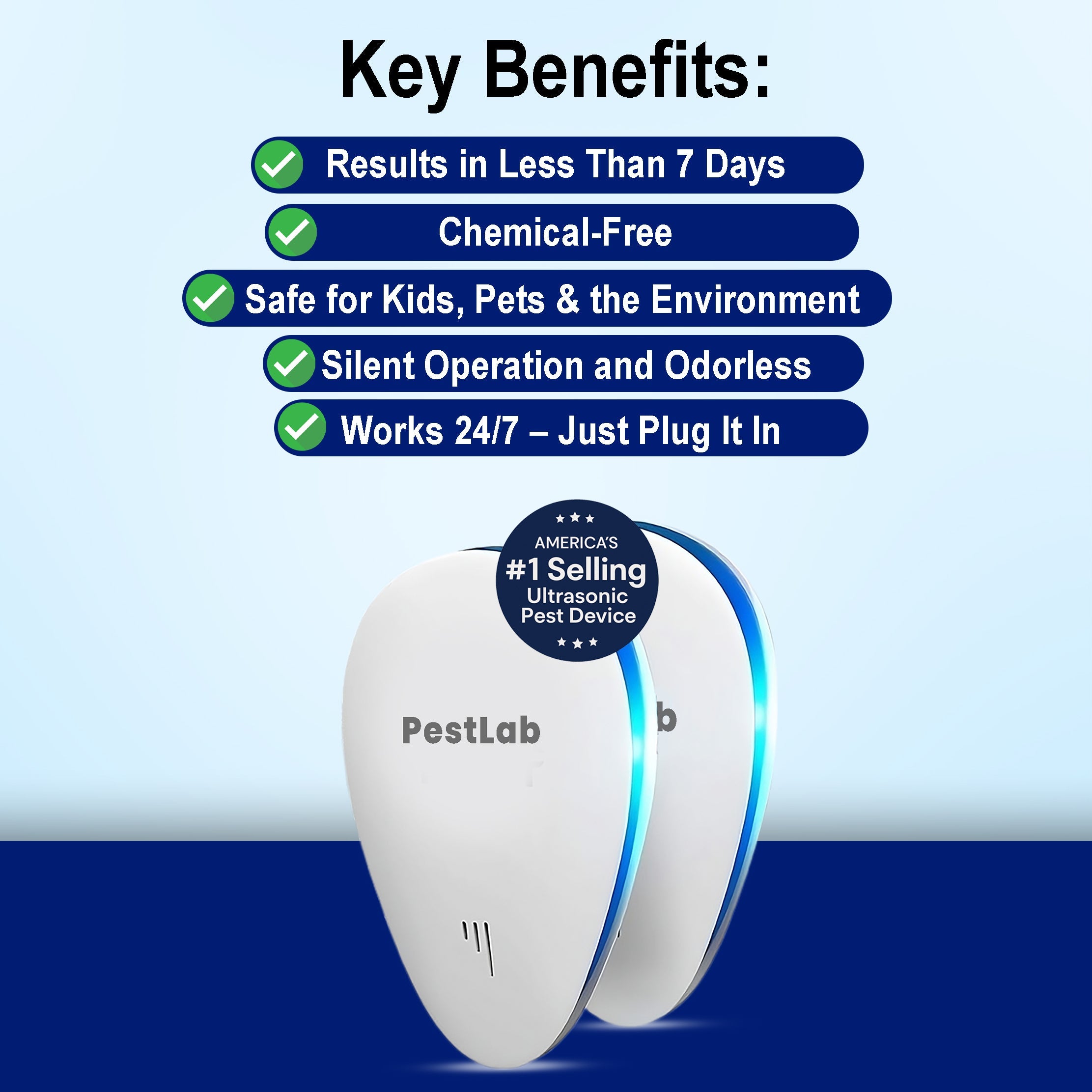 PestLab™ 2026 Upgraded Pest Repeller - Banish Pests For Good